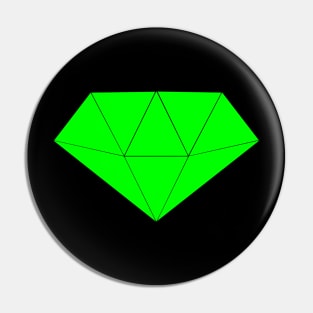 KRIPTONITE DIAMOND Pin