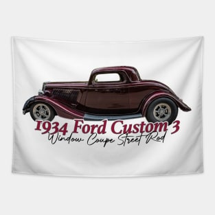 1934 Ford Custom 3 Window Coupe Street Rod Tapestry