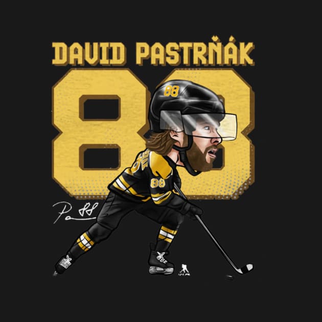 david pastrnak cartoon by mazihaya pix