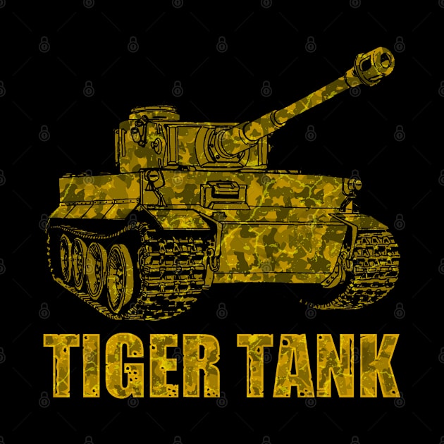 Tiger Tank Germany World War 2 by Mila46