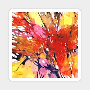 Nature 7379 abstract garden Magnet