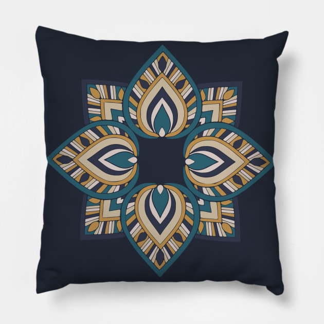 Art Deco Design Pillow by AlondraHanley