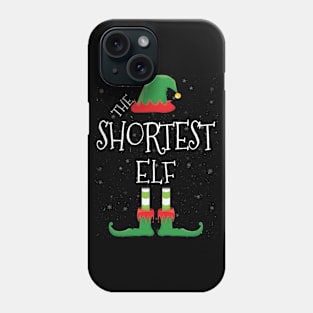 SHORTEST Elf Family Matching Christmas Group Funny Gift Phone Case