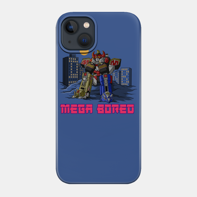 Mega Bored - Mighty Morphin Power Rangers - Phone Case