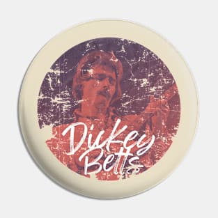 Dickey Betts retro style Pin