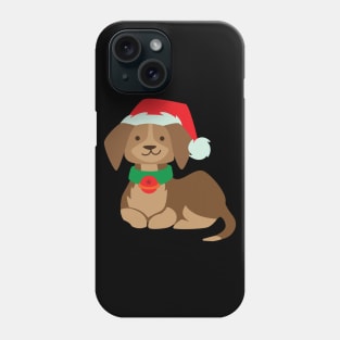 Christmas dog 04 Phone Case