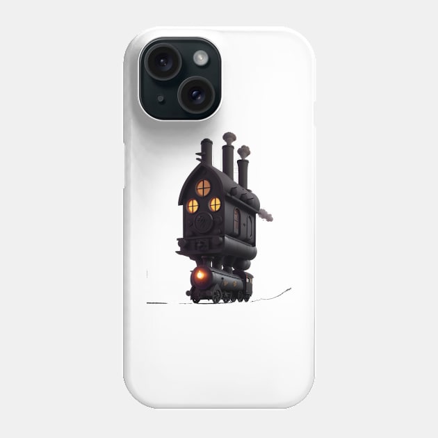 TRAIN HOUSE THEME Phone Case by HTA DESIGNS