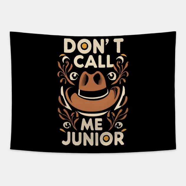 Don't Call Me Junior - Fedora - Adventure Tapestry by Fenay-Designs