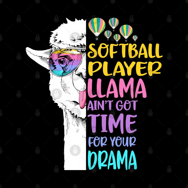 Softball Player Llama by Li