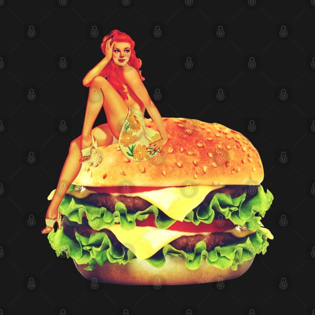 Pin Up Burger Meal by reesea