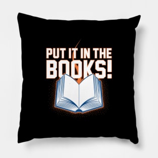 Put It In The Books! Pillow