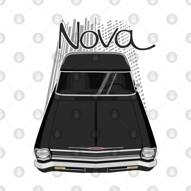 Chevrolet Nova 1966 - 1967 - tuxedo black by V8social