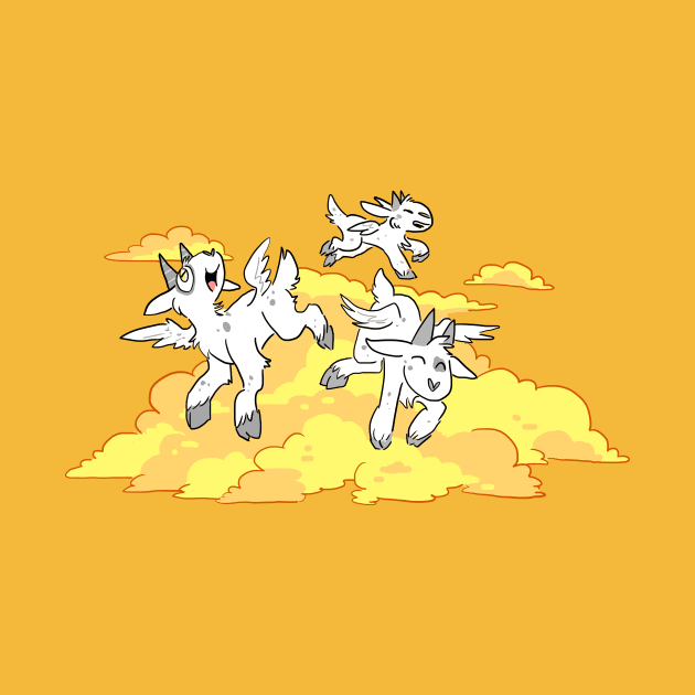 Goats are Angels by sky665