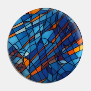 stained glass, glass, abstract, geometrical, red, orange, fire, lava, volcano, patterns, seamless, orchid Pin