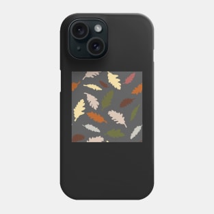 Free falling autumn leaves multicolored Phone Case