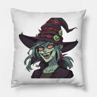 Spooktacular Halloween Party Pillow