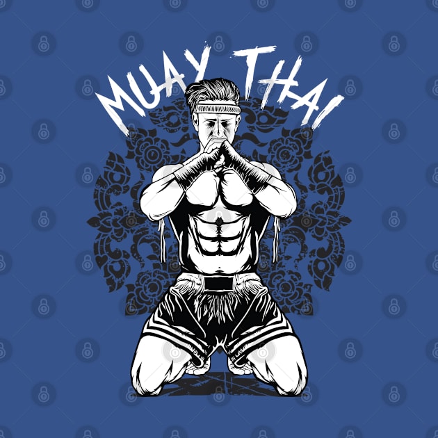 Muay Thai Warrior by Blind Ninja