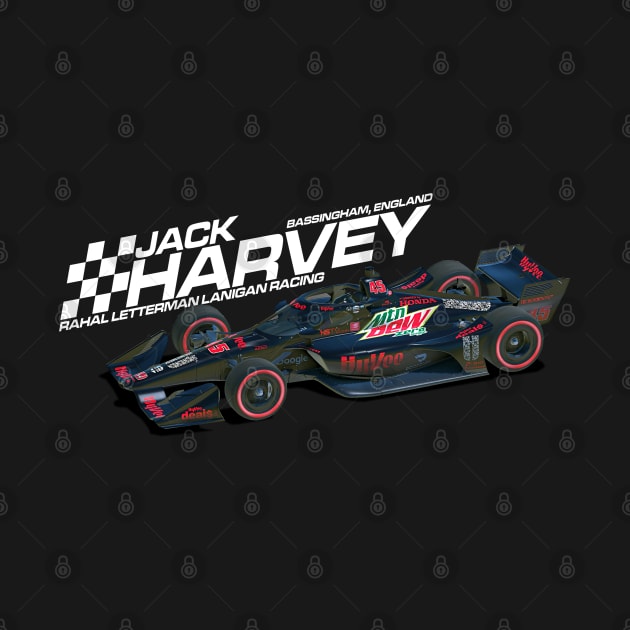 Jack Harvey 2022 (white) by Sway Bar Designs