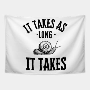 It takes as long it takes Tapestry