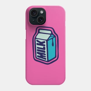 Milk box illustration Phone Case