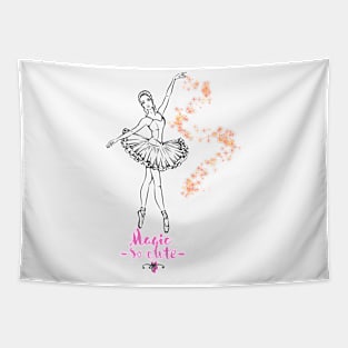 ballet so cute magic Tapestry