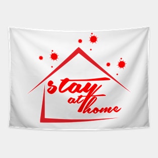 stay at home Tapestry