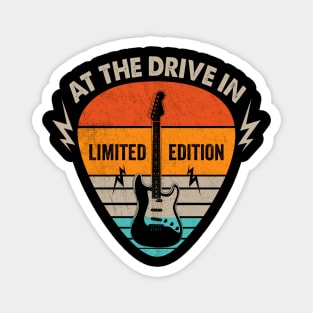 Vintage At The Drive In Name Guitar Pick Limited Edition Birthday Magnet