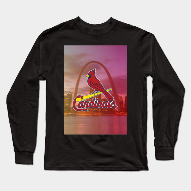 st louis cardinals long sleeve tee shirts