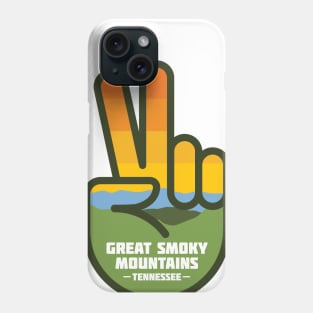 Peace Sign - Tennessee (Light) Phone Case