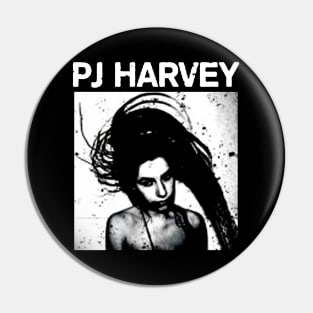 Vintage 90s Pj Harvey Pin