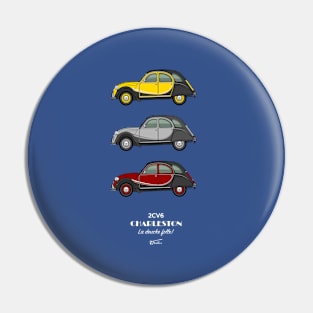 2CV Charleston classic car collection Pin