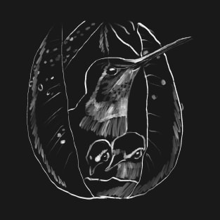 "Hummingbird Family" Jamie's Hand-Drawn Collection T-Shirt