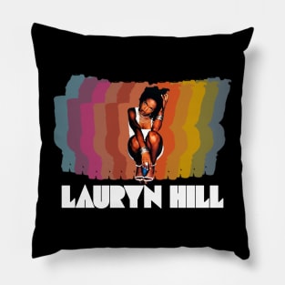 The Miseducation of Lauryn Hill Retro Pillow