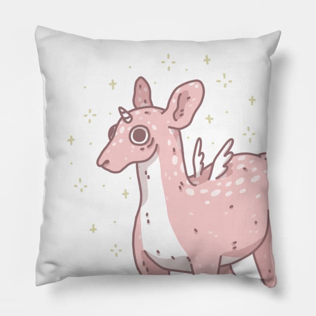 pegasus unicorn baby Pillow by odsanyu