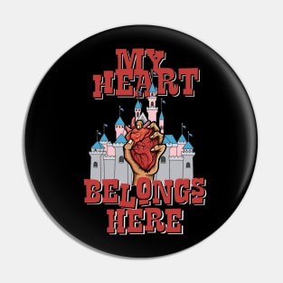 My heart belongs here (Land) Pin