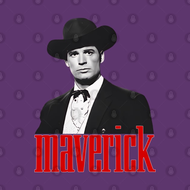 Maverick - James Garner - 50s/60s Tv Western by wildzerouk