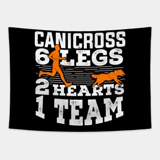 Canicrossing Canicross Canicrosser Gift Tapestry