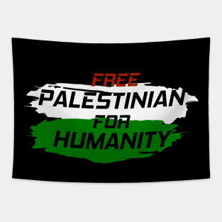 Free Palestine Tapestry