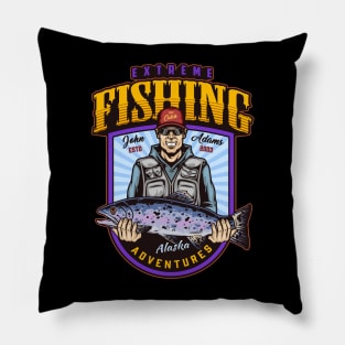 Extreme Fishing, John Adams Pillow