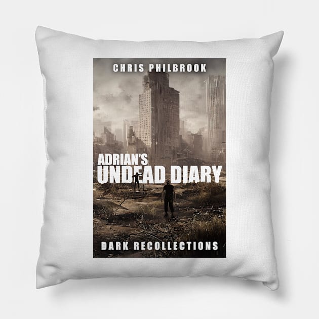 Dark Recollection AUD hardcover hellscape Pillow by chrisphilbrook