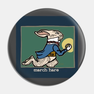 The March Hare Pin