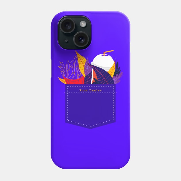 Food dealer Phone Case by magyarmelcsi