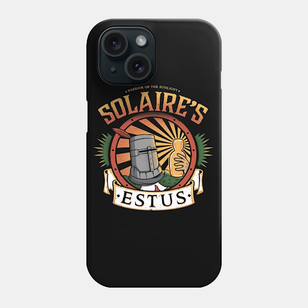 Solaire's Estus Phone Case by Eilex Design