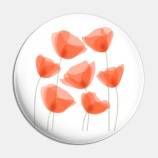 red poppies Pin