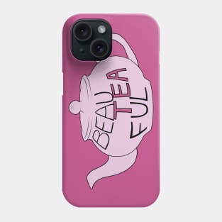 Pink teapot Phone Case