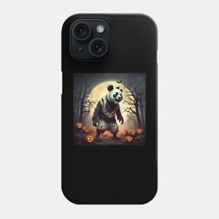 Halloween Zombie Panda Phone Case
