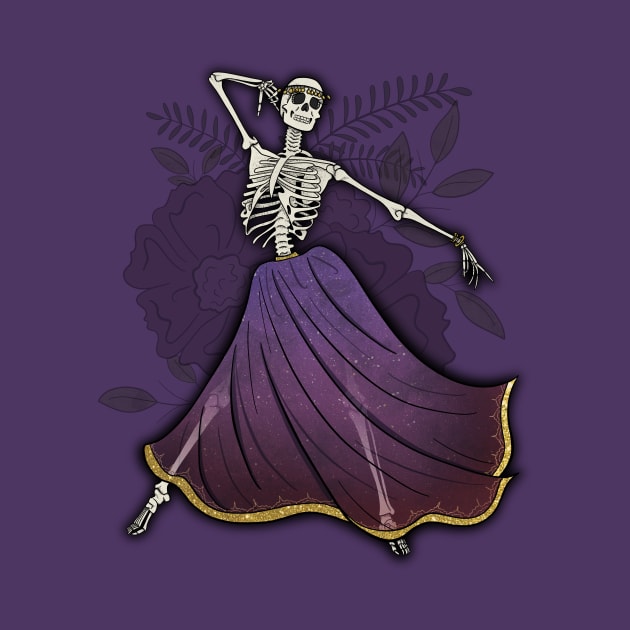 Skeleton Gypsy Woman by JBeasleyDesigns