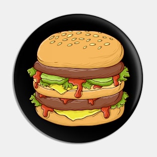 the burger Pin