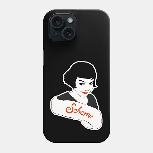 Scheme (B & W) Phone Case by toruandmidori