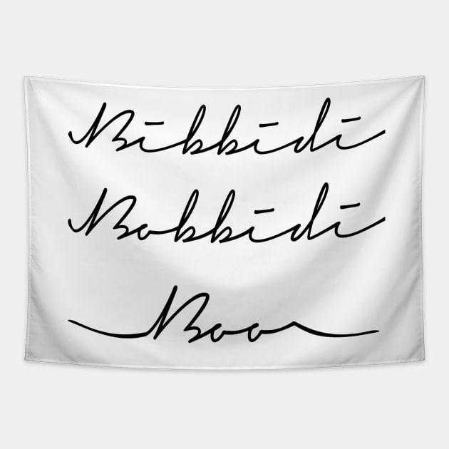 bibbidi bobbidi boo Tapestry by Iblue